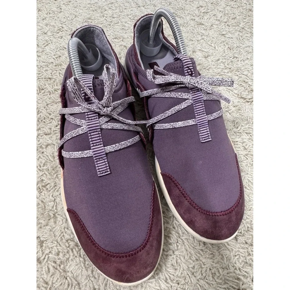 Olukai Women's Mikili Purple Slip On Waterproof Deck Boat Beach Shoes Size 9.5 M